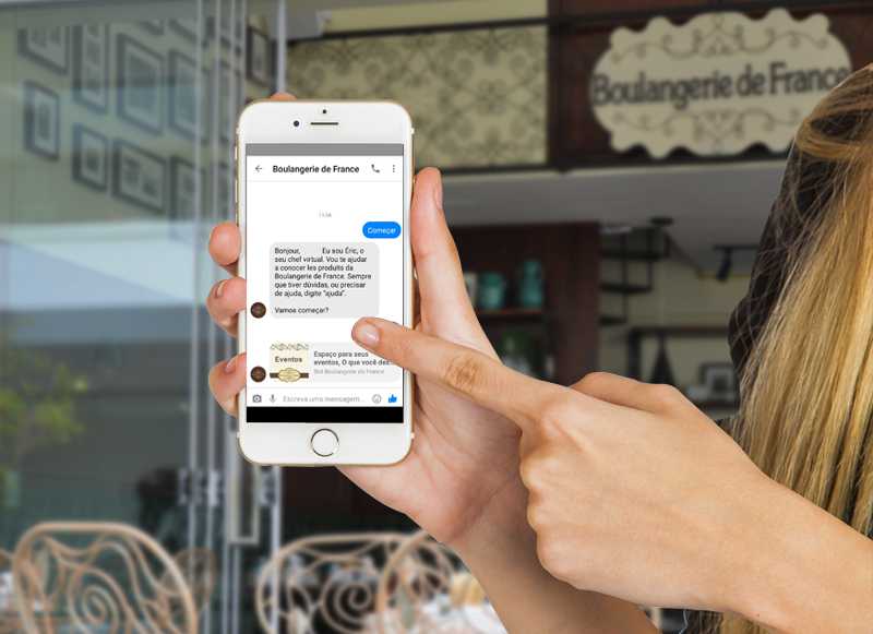 Boulangerie de France aposta na tecnologia do chatbot para atendimento ao cliente | Foto:Divulgação