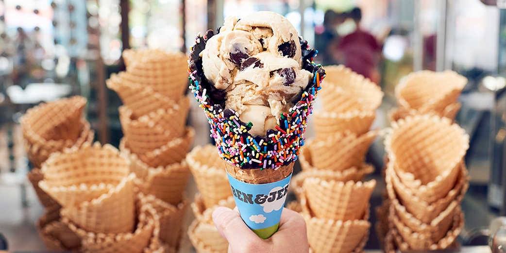 Inauguração da Ben & Jerry’s em Goiânia terá sorvete grátis