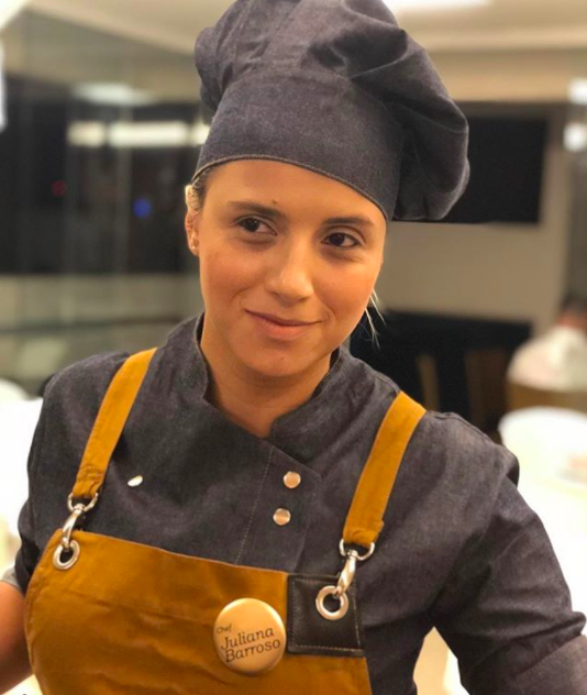 Mulheres de destaque na gastronomia goiana: Juliana Barroso é coordenadora do Enchefs Goiás | Foto: Arquivo Pessoal