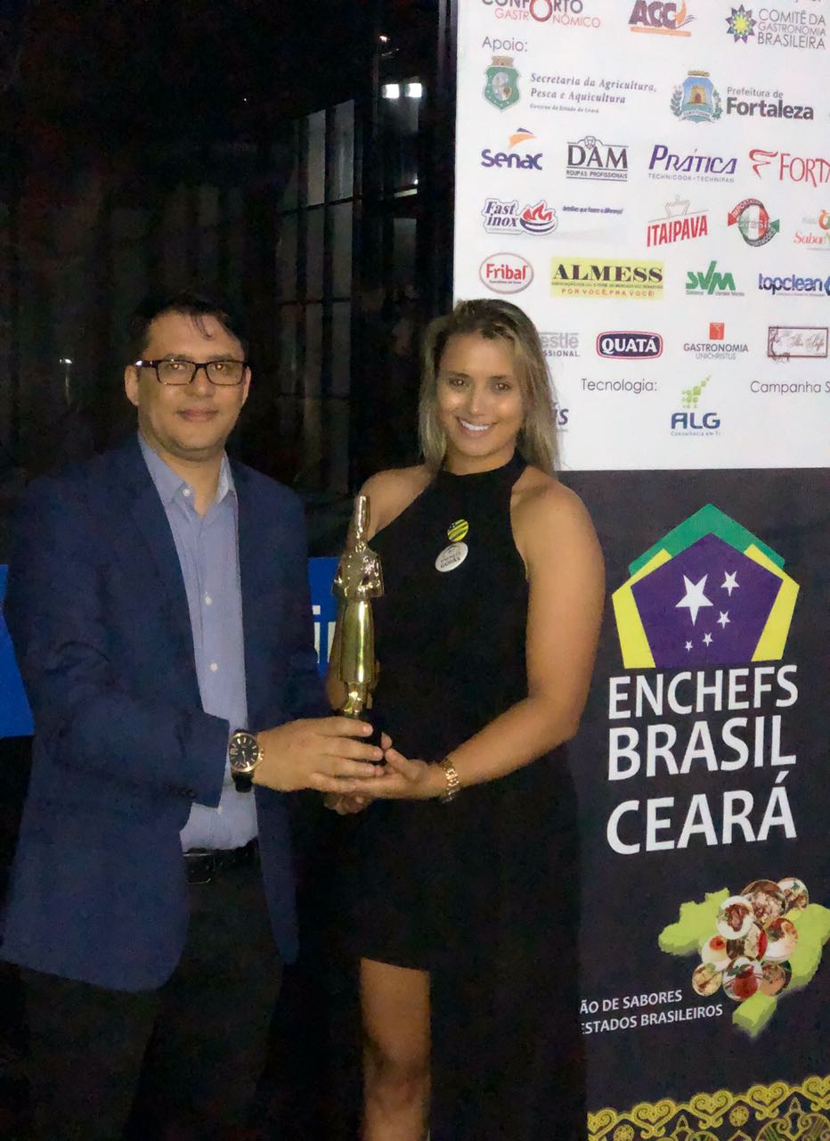 Chef Juliana Barroso, organizadora do Enchefs Goiás, será responsável pela execução do Prêmio Dólmã 2019 em Goiás | Foto: Arquivo pessoal
