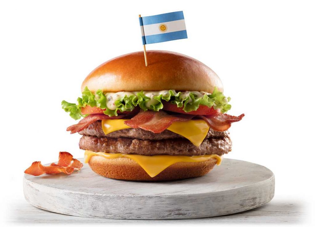 McArgentina: McDonald's lança linha de sanduíches da Copa do Mundo | Foto: Divulgação