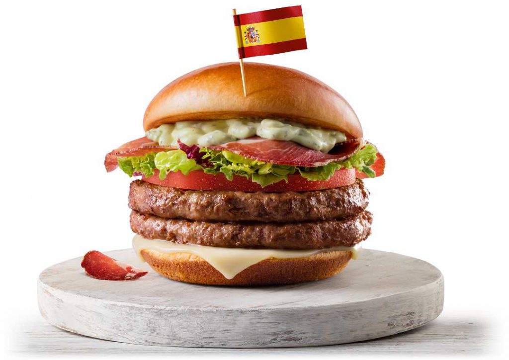 McEspanha: McDonald's lança linha de sanduíches da Copa do Mundo | Foto: Divulgação