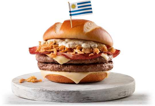 McUruguai: McDonald's lança linha de sanduíches da Copa do Mundo | Foto: Divulgação