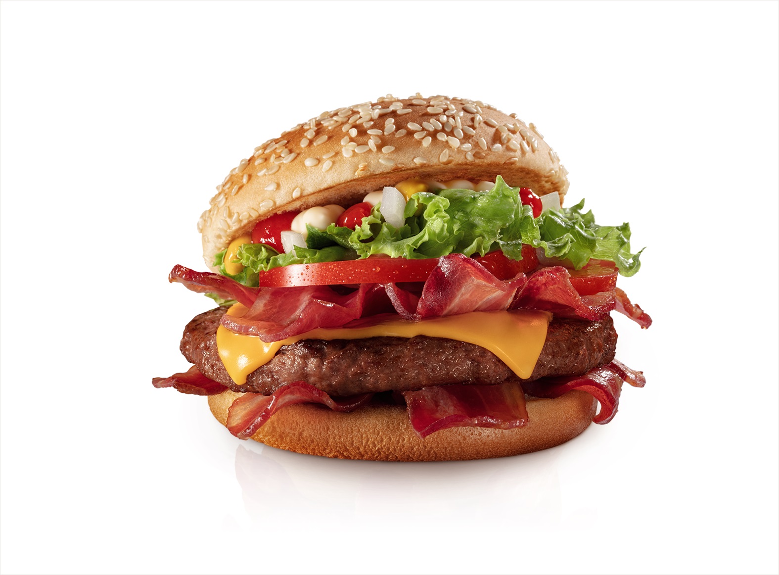 McDonald’s lança sanduíche com dez fatias de bacon