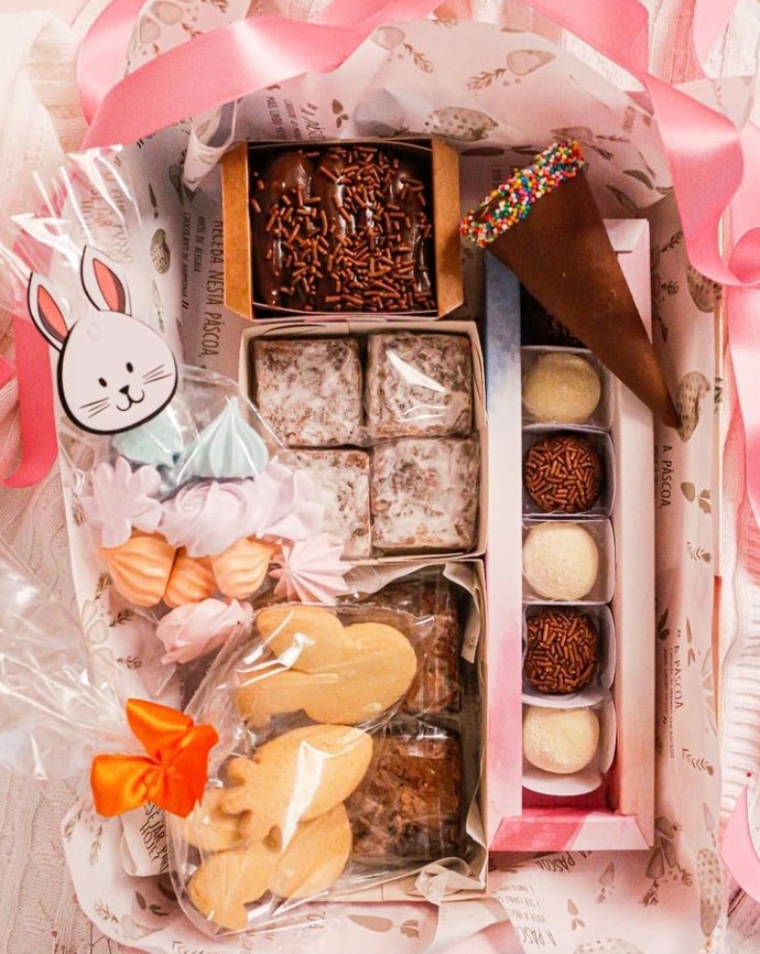 Letícia Freire Delicatesse traz kit com vários itens em chocolate | Foto: Fotos Para Comer