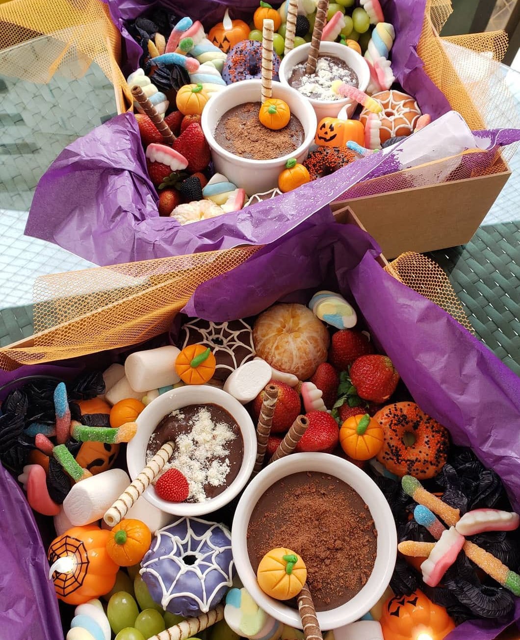 Box de doces de Halloween