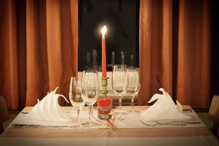 jantar romântico em Goiânia