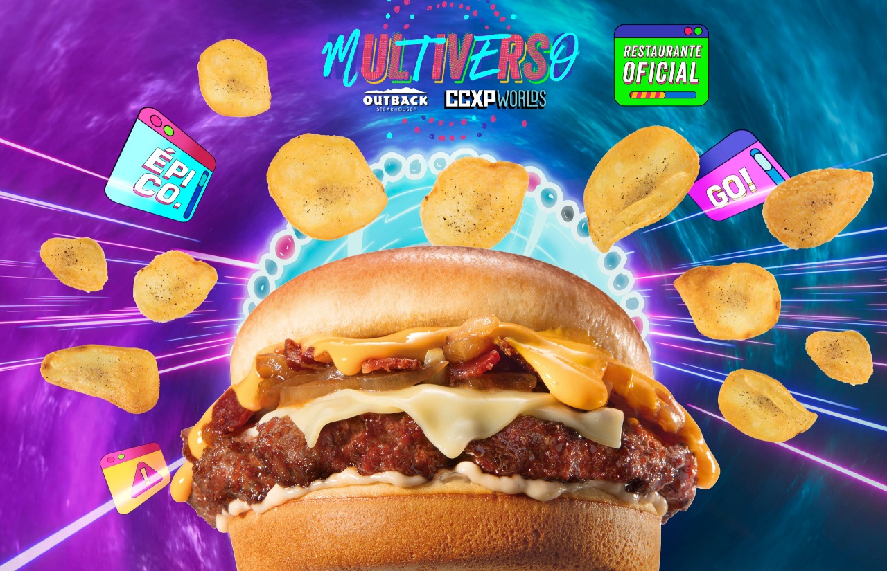 Outback lança dois burgers, um vegetariano, para a Comic Con Experience